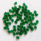 25 Gramm - pinch beads emerald, grün